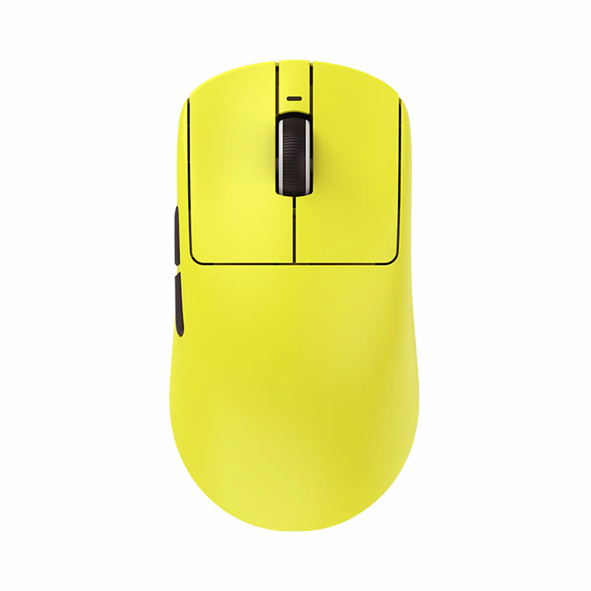 Yellow VXE Dragonfly R1  Pro Max 4000Hz polling rate, Kailh White Blade, Nordic 52840, PAW3395 sensor gaming mouse