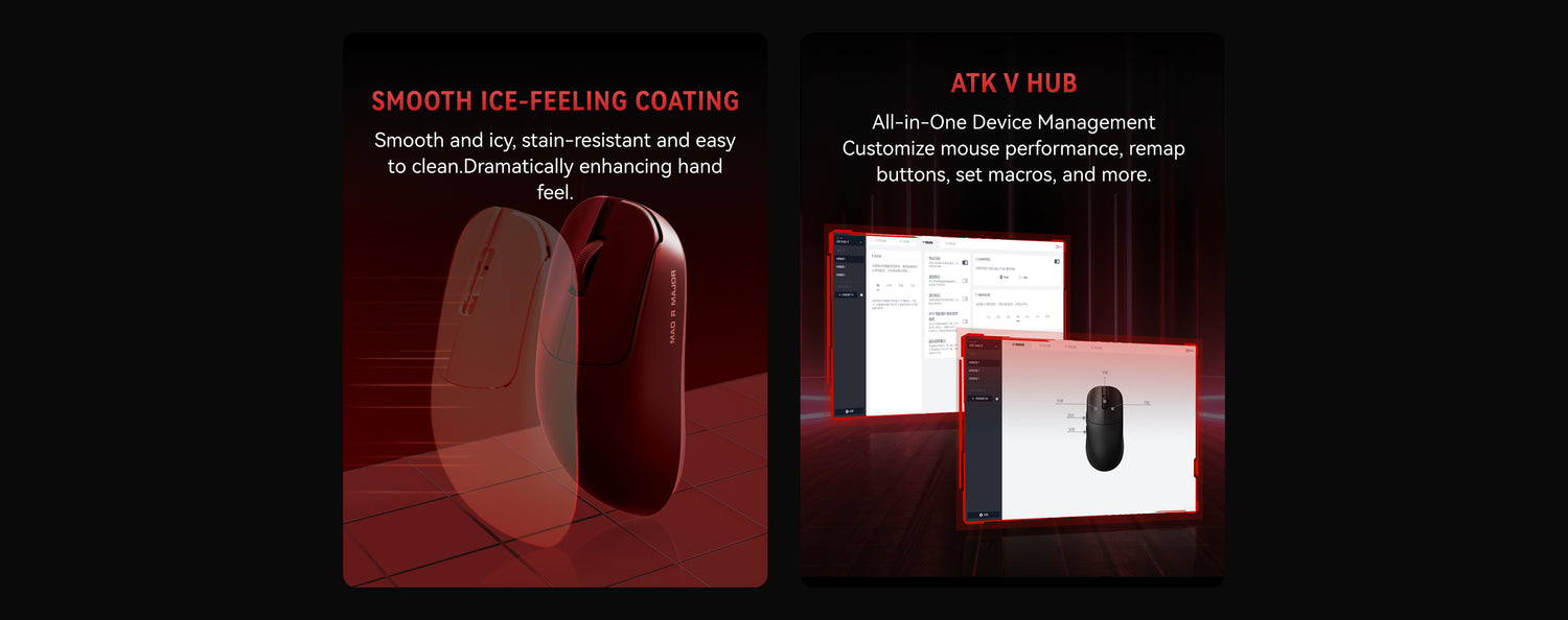 Ice-Feeling coating và ATK V HUB trên VXE MAD R