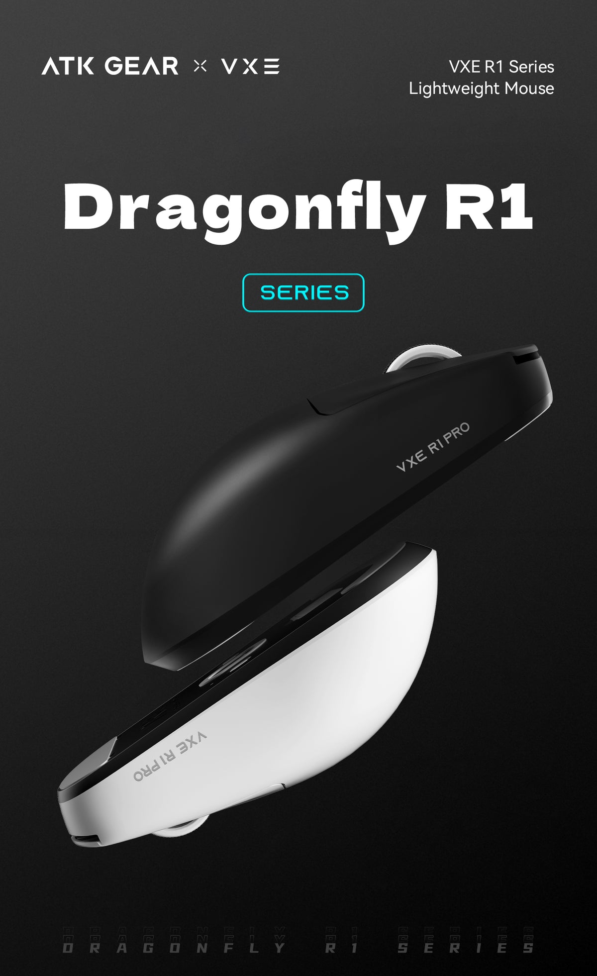 ATK VXE Dragonfly R1 Wireless Gaming Mouse | Ultra-Lightweight FPS ...
