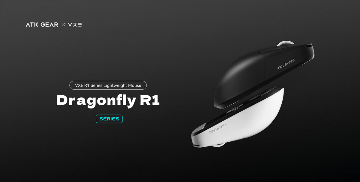 ATK VXE Dragonfly R1 Wireless Gaming Mouse | Ultra-Lightweight FPS ...
