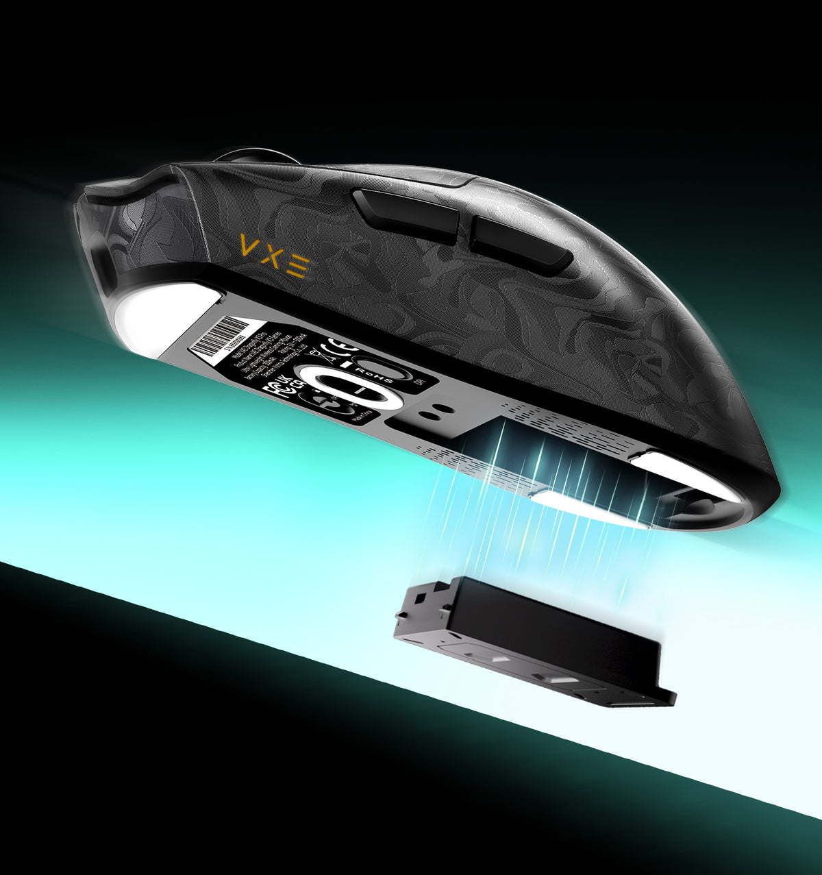 300mAh Swappable Battery.
